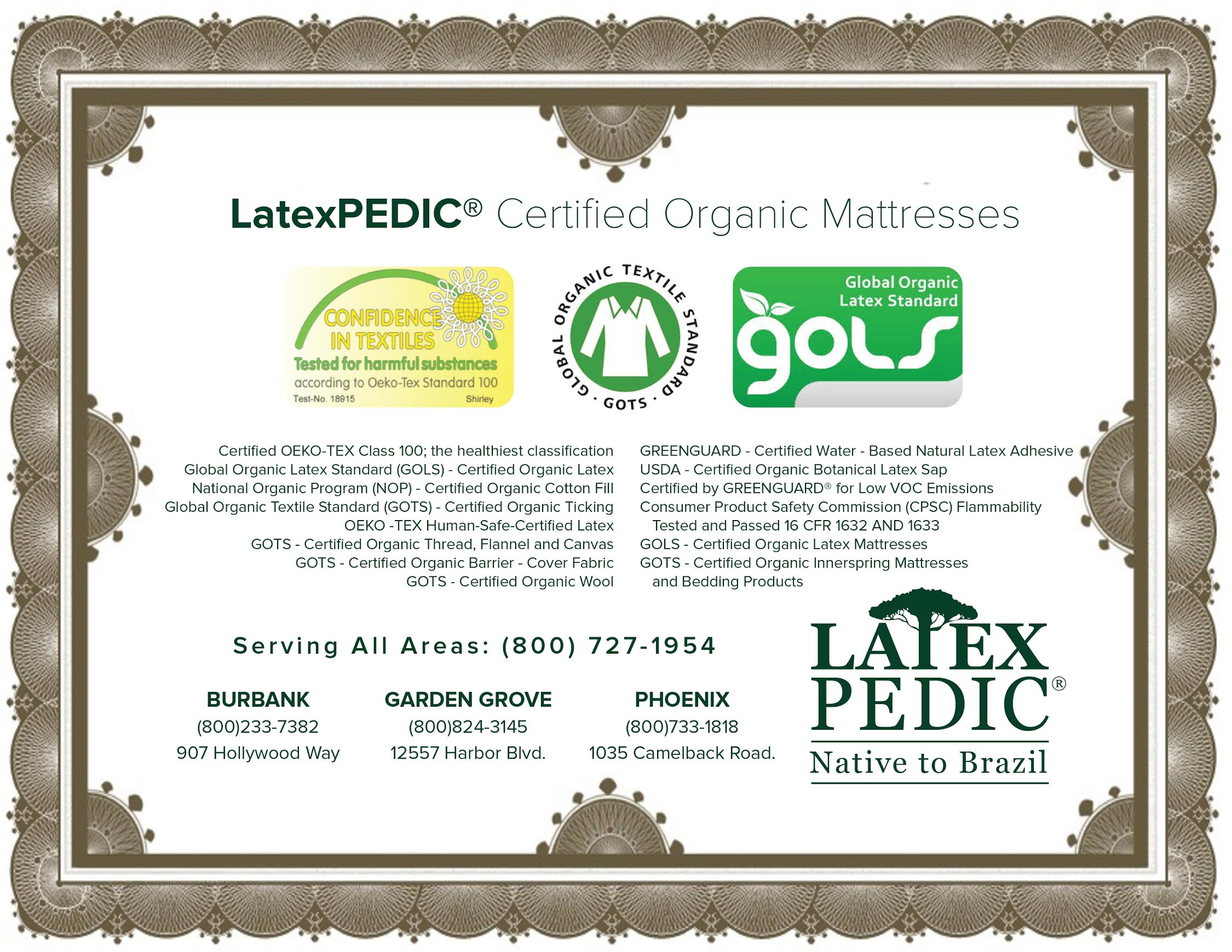 Certified Organic Mattress