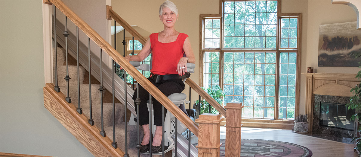 Sun City Straight Indoor Stairlifts Home