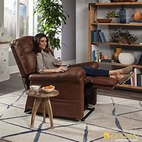 Plush lift chair recliner