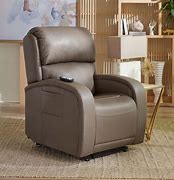 Leather lift chair recliner